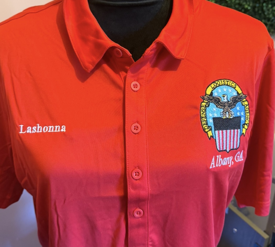 LST550 Sport-Tek® Women's PosiCharge® Competitor™ Polo plus embroidery design