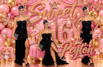 Custom backdrop