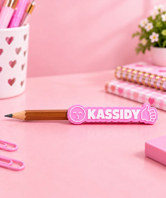 Custom pencil topper