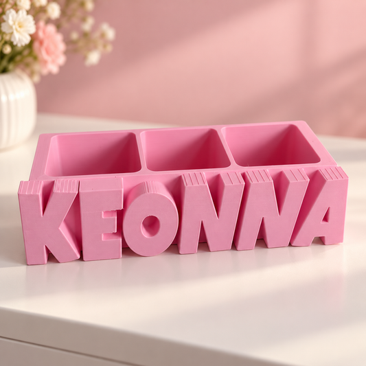 Custom 3d desk pen holder