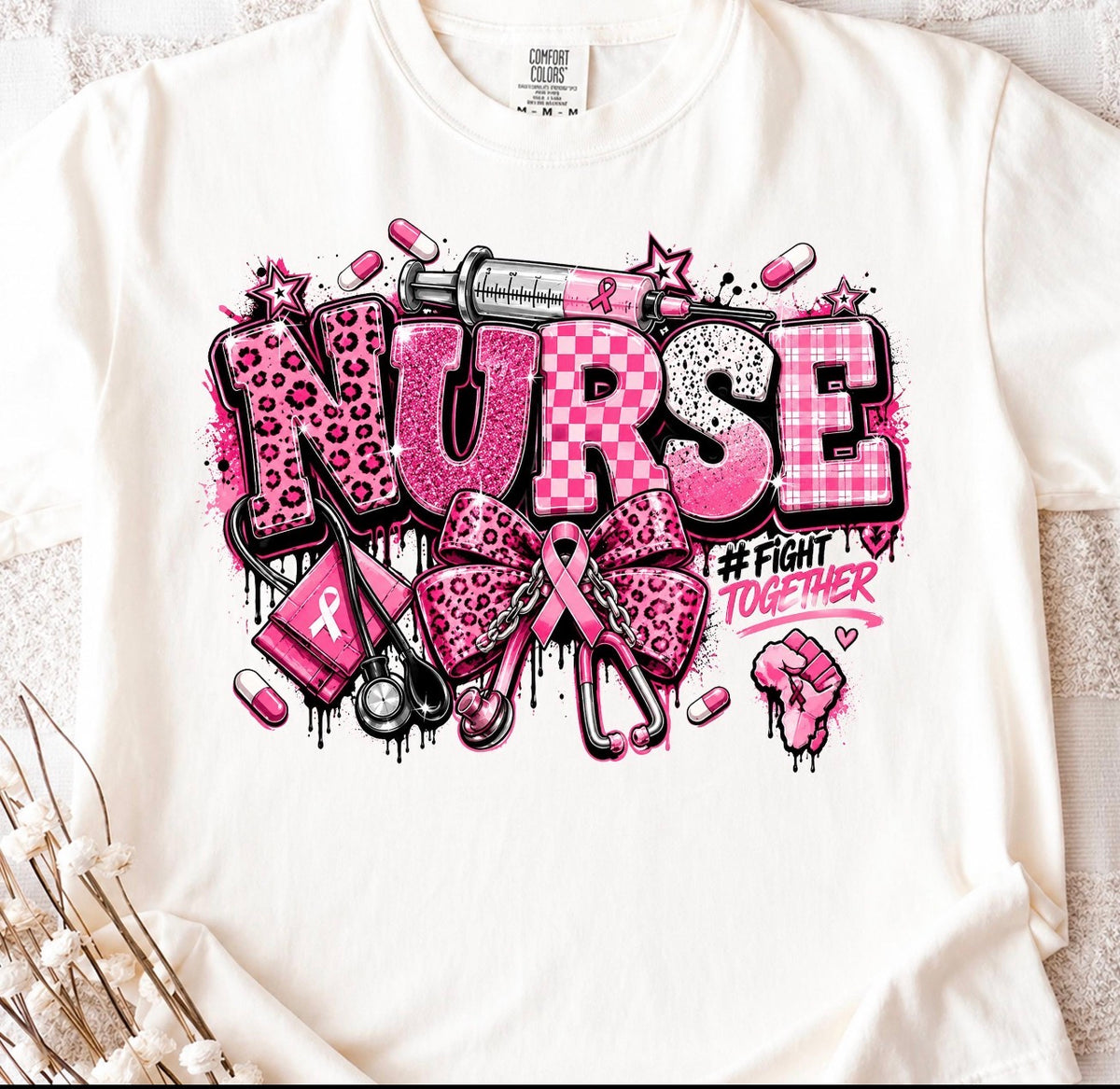 Nurse Breast cancer shirt