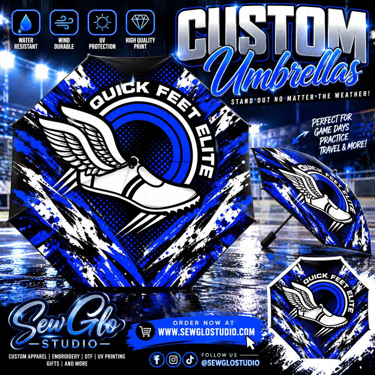 Custom Elite Umbrella